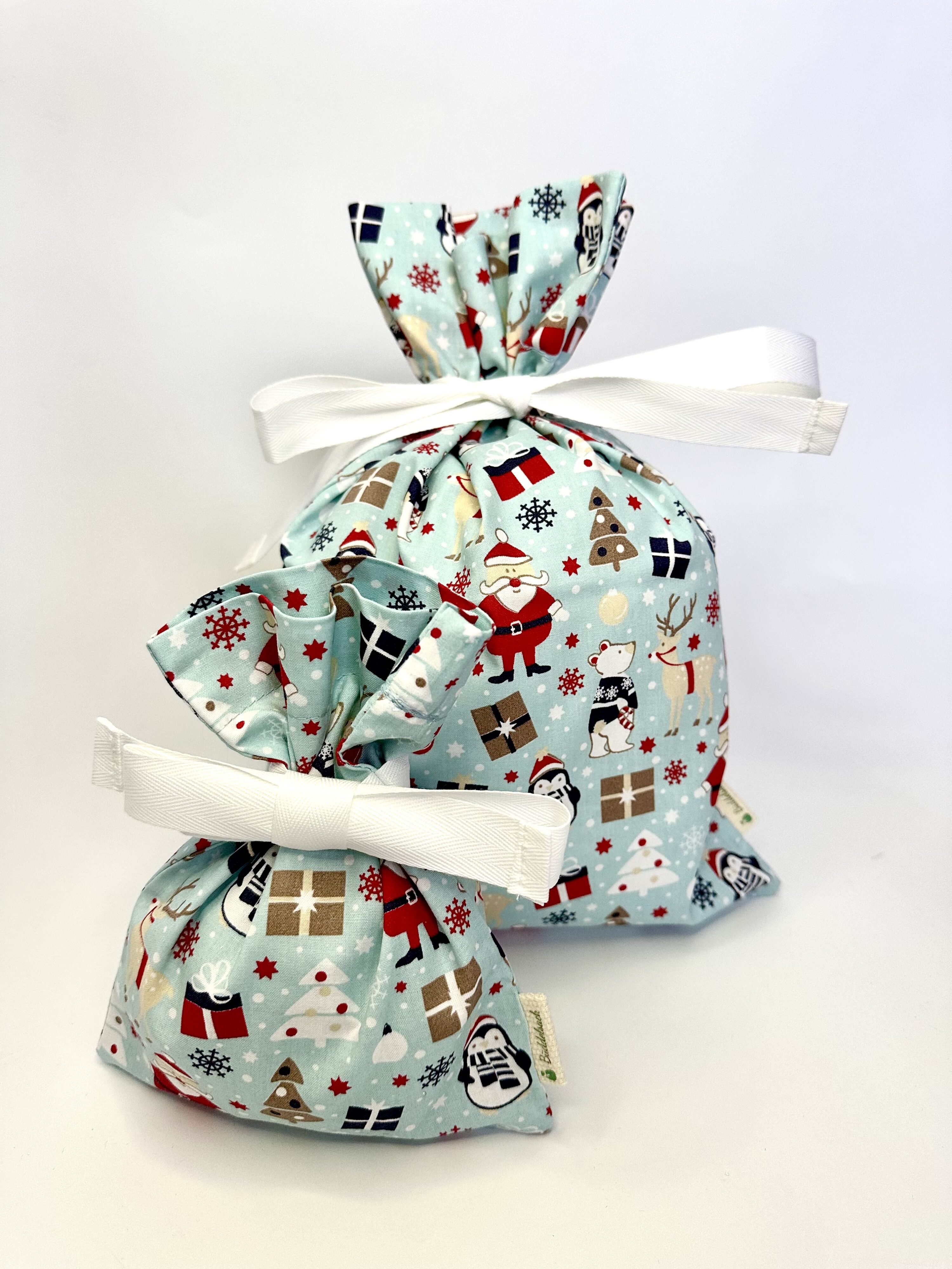 Geschenkbeutel - Santa & Friends