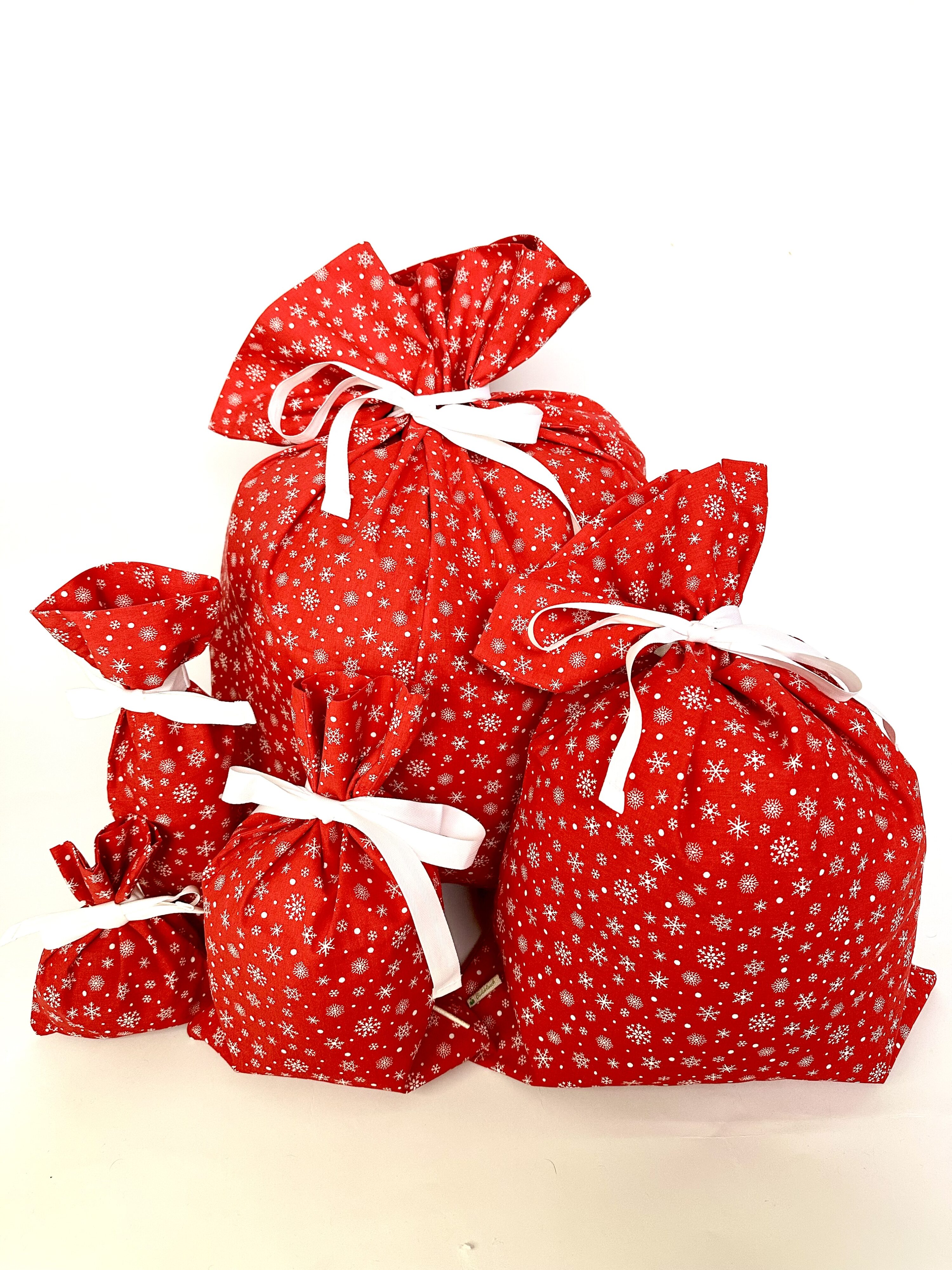 Geschenkbeutel - Schneeflöckchen