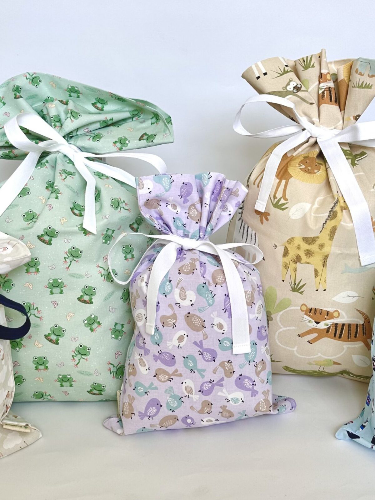 Geschenkbeutel sommerliche Muster